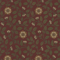 Little Green London Wallpapers IV Richmond Green Revival Red