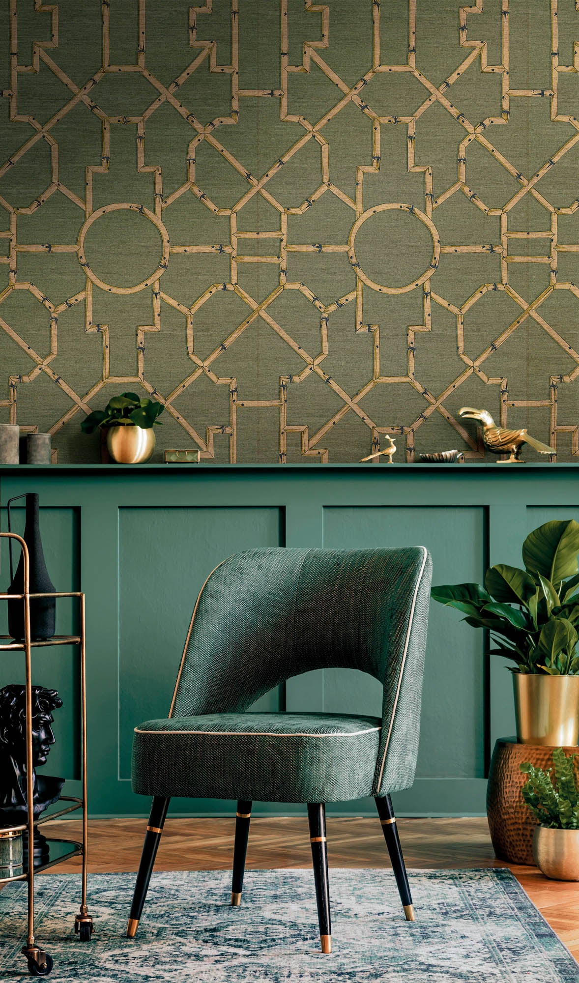 Hooked on Walls Scalamandré Baldwin Bamboo JV26016