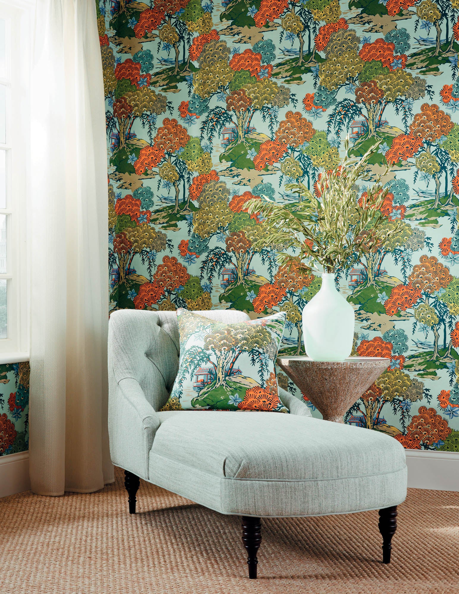 Hooked on Walls Scalamandré Sea Of Trees JV26033