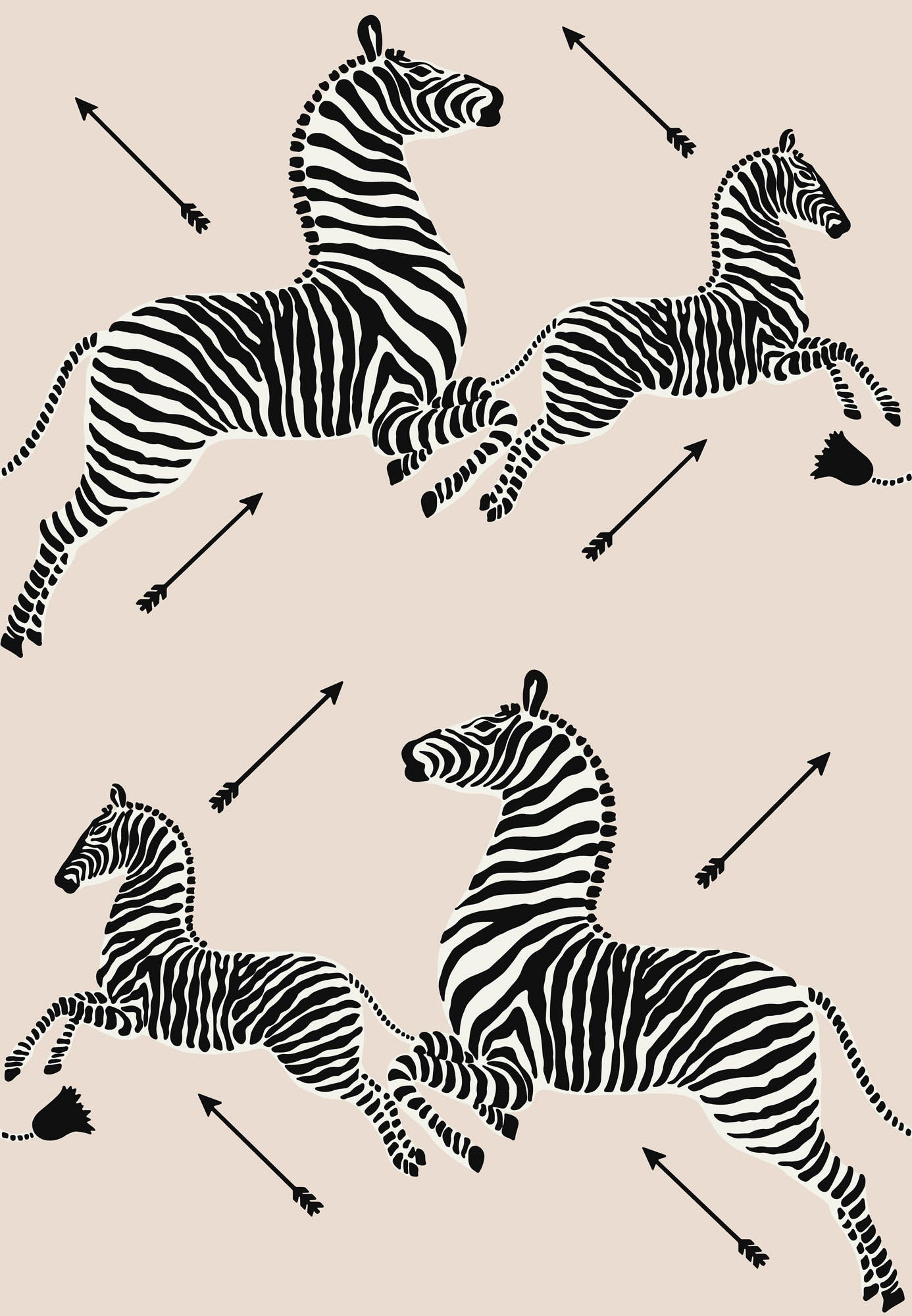 Hooked on Walls Scalamandré Zebras JV26003