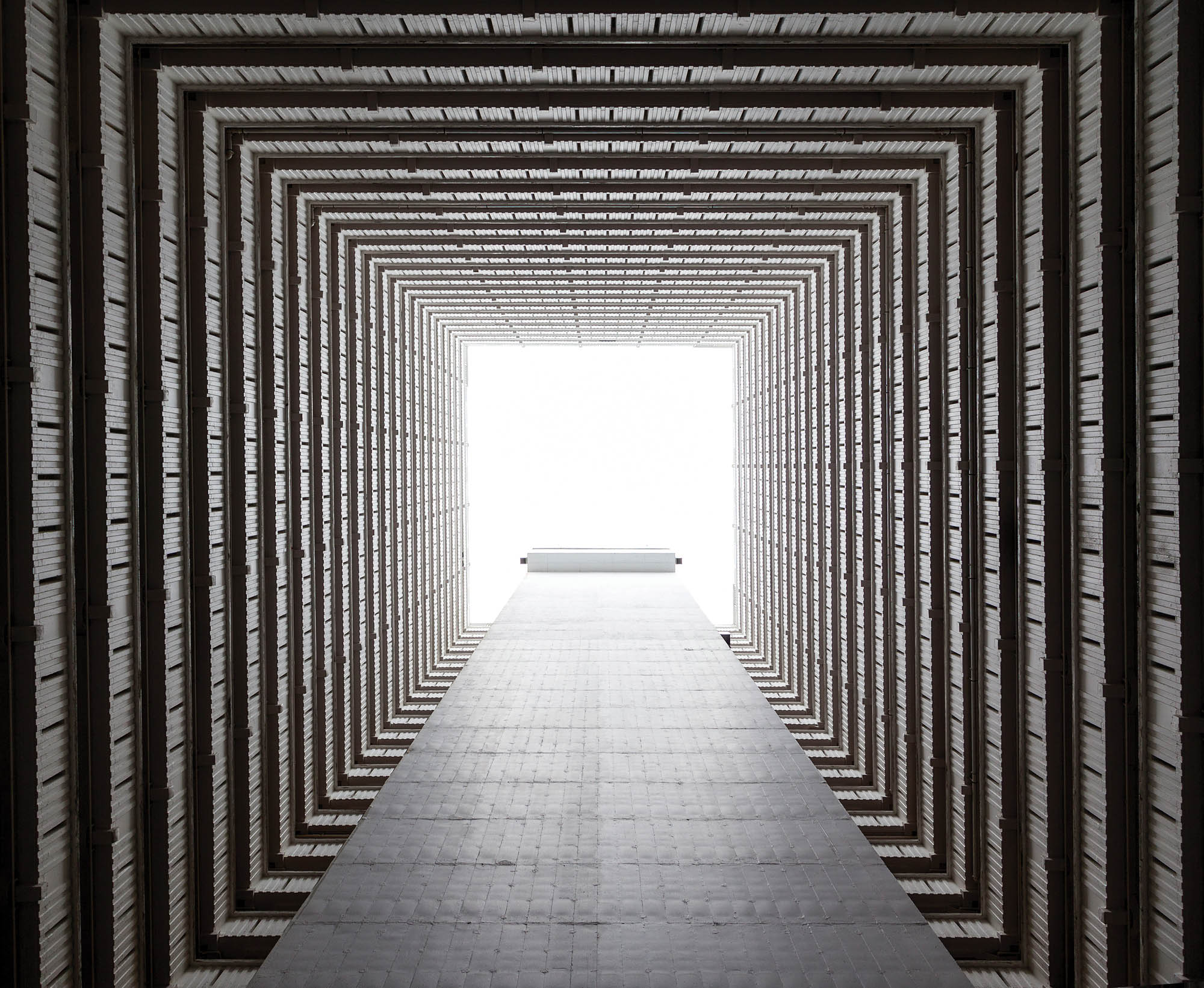 Abstracte architectuur Hong Kong  - LW00041 Fotobehang