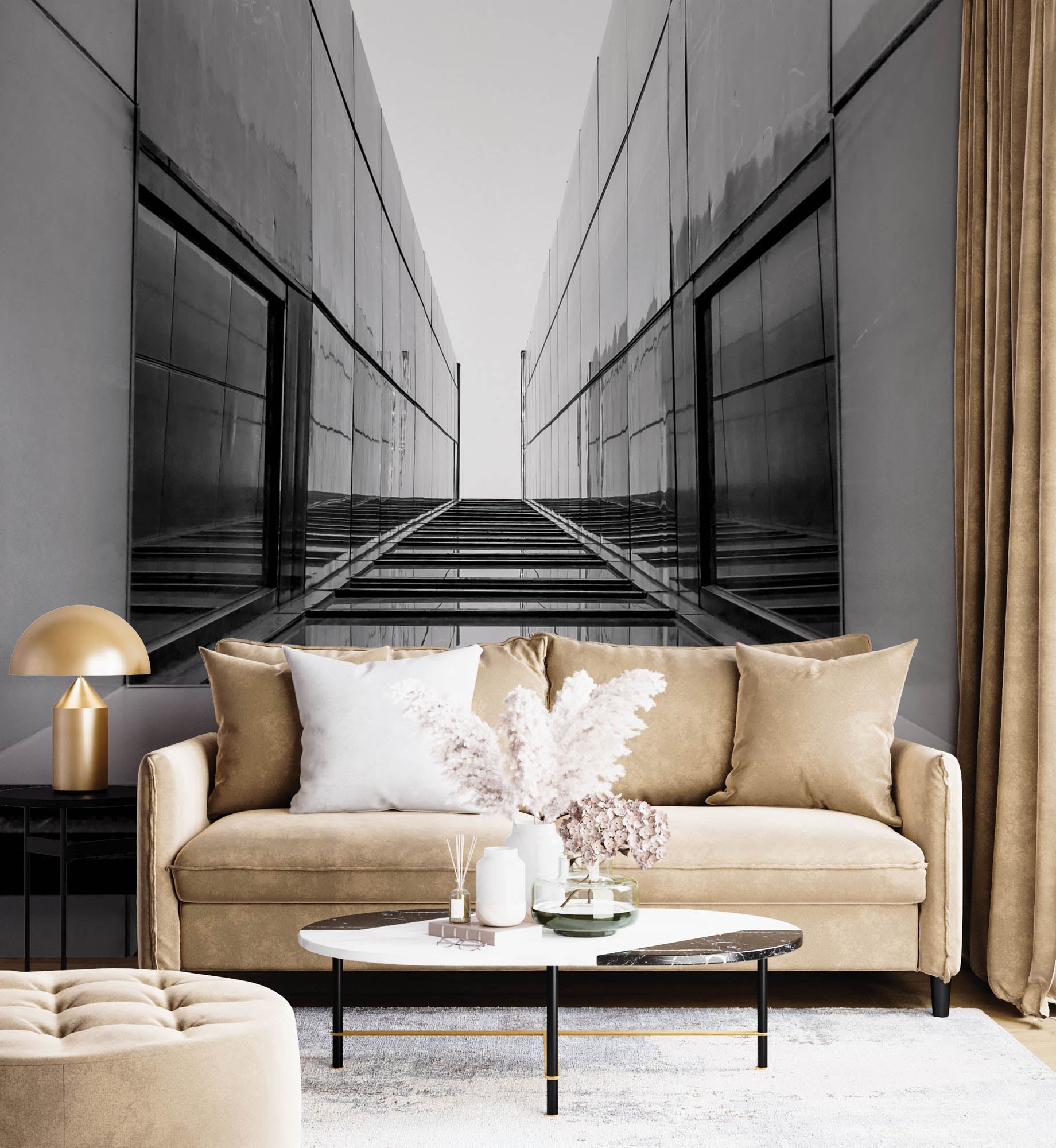 Abstracte architectuur - LW00022 Fotobehang