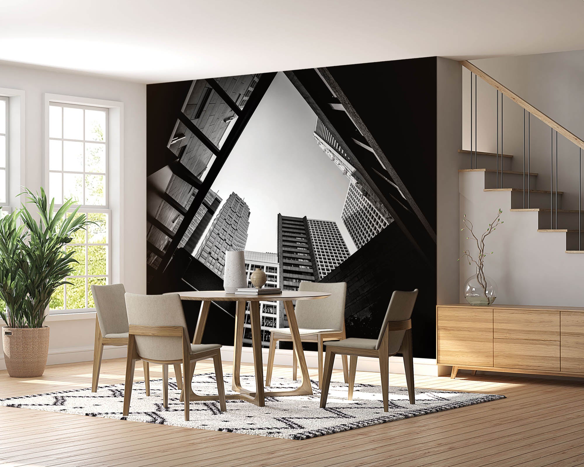 Abstracte architectuur - LW00034 Fotobehang