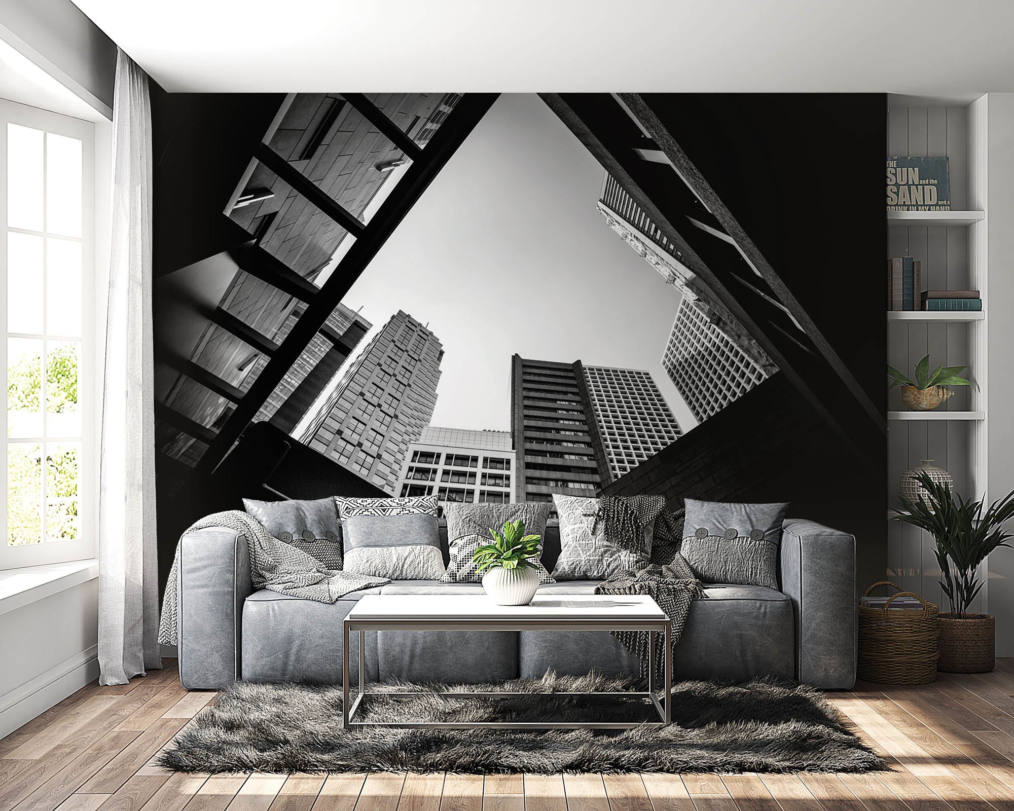 Abstracte architectuur - LW00034 Fotobehang