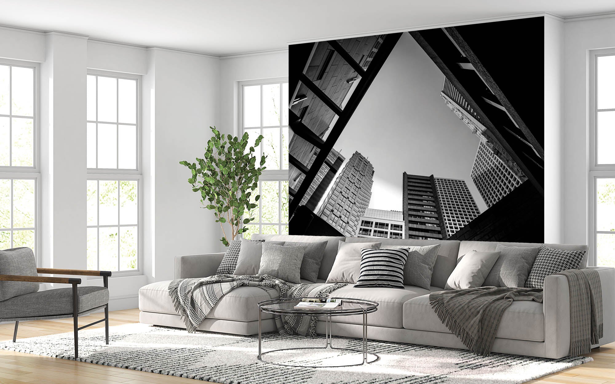 Abstracte architectuur - LW00034 Fotobehang