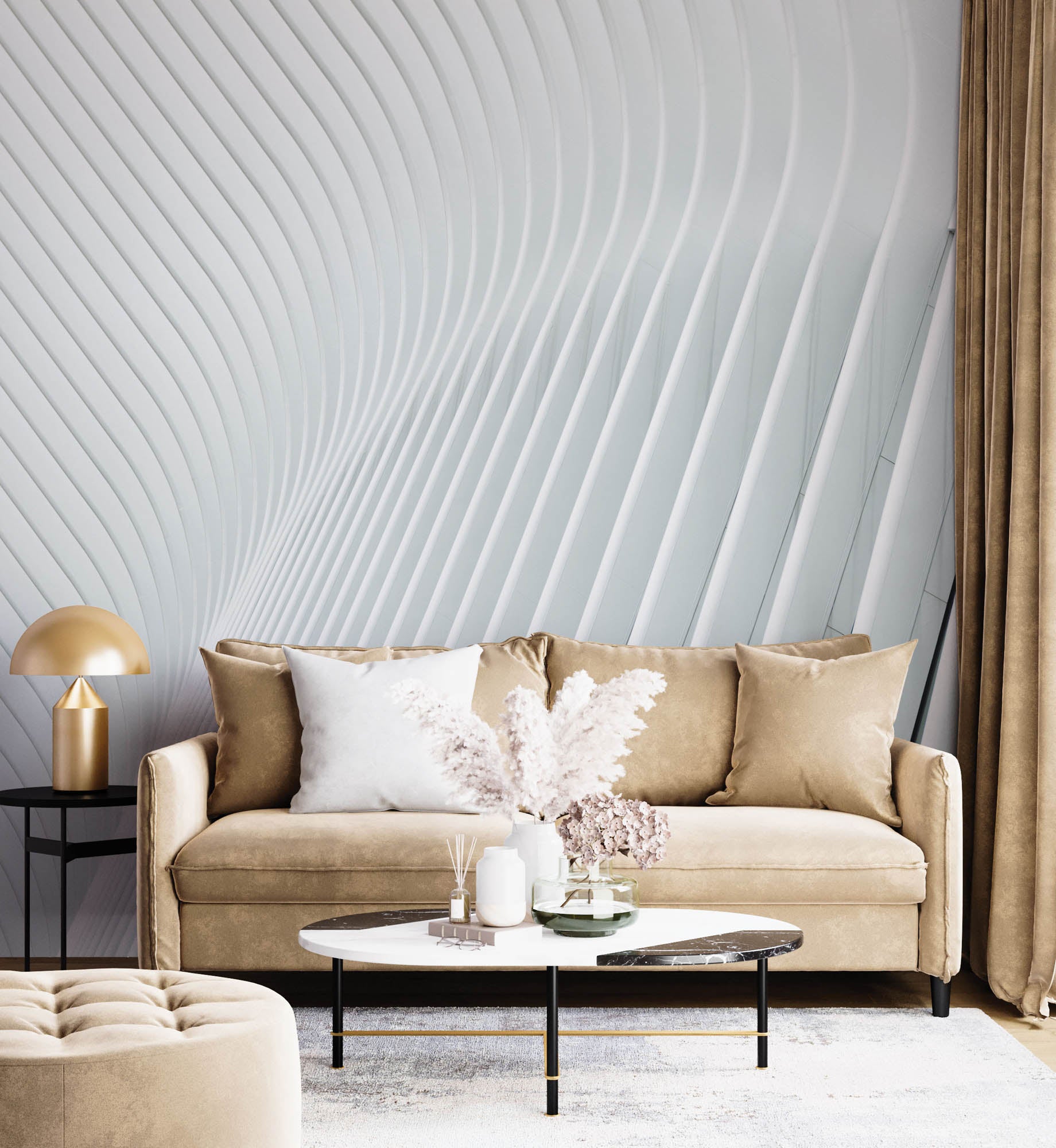 Abstracte lijnen- LW00033 Fotobehang