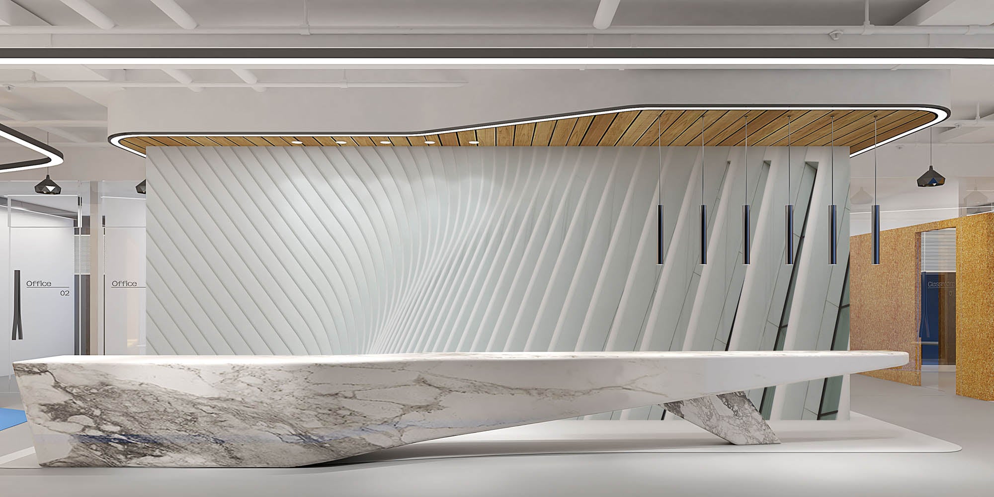 Abstracte lijnen- LW00033 Fotobehang