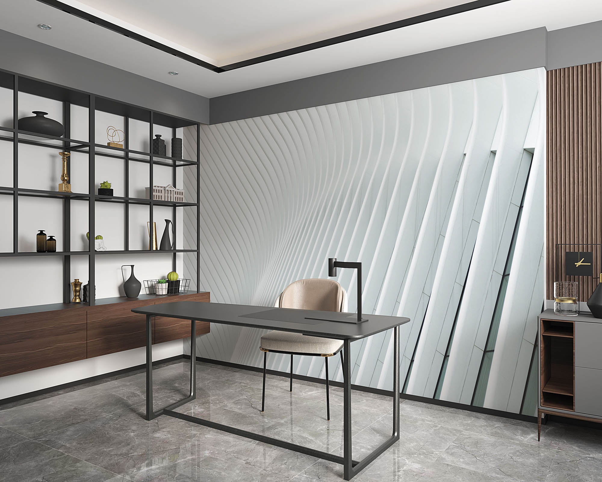 Abstracte lijnen- LW00033 Fotobehang