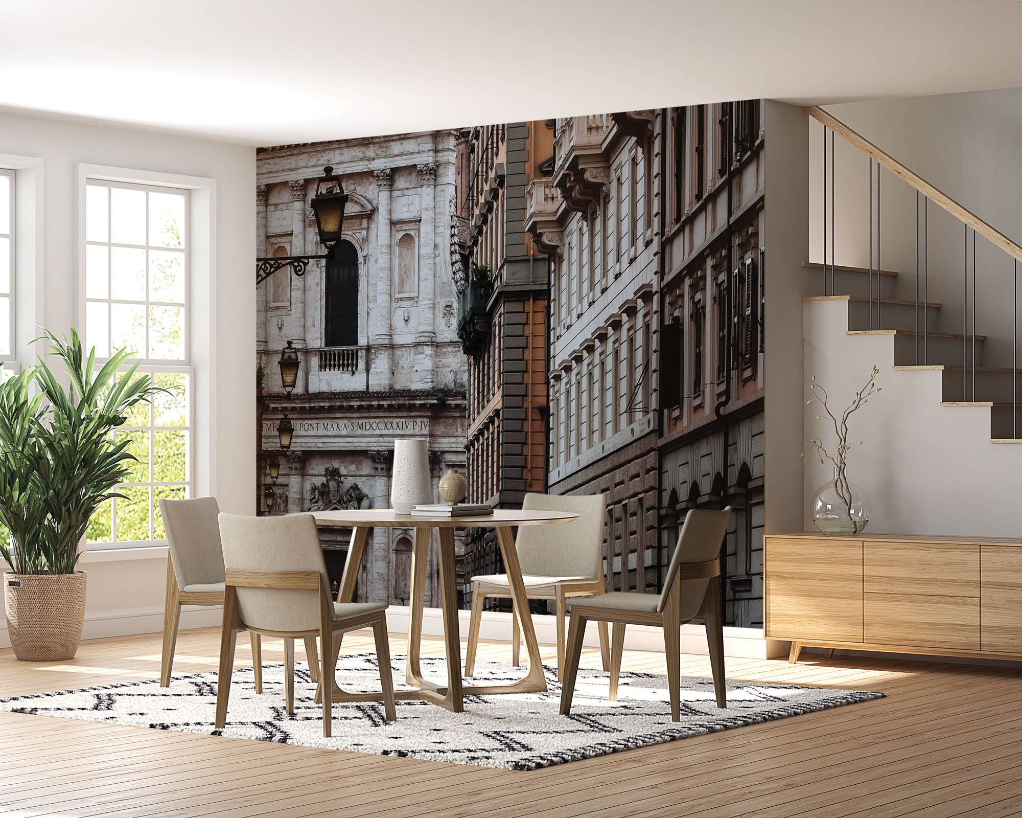 Architectuur kerk Rome   - LW00043 Fotobehang