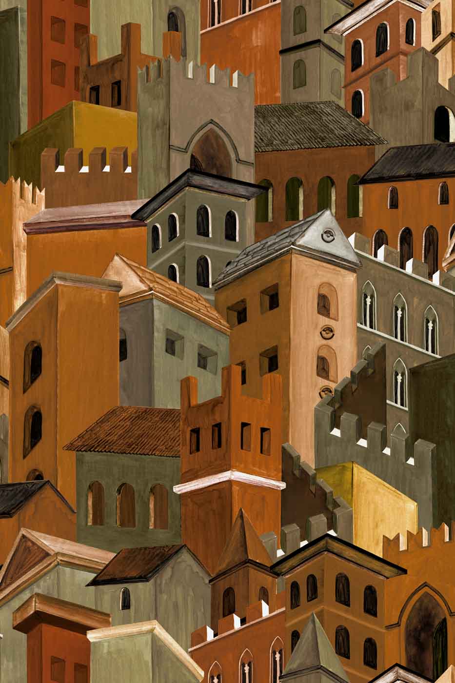 Arte Decors & Panoramiques Citta Di Castello 97680 Behang