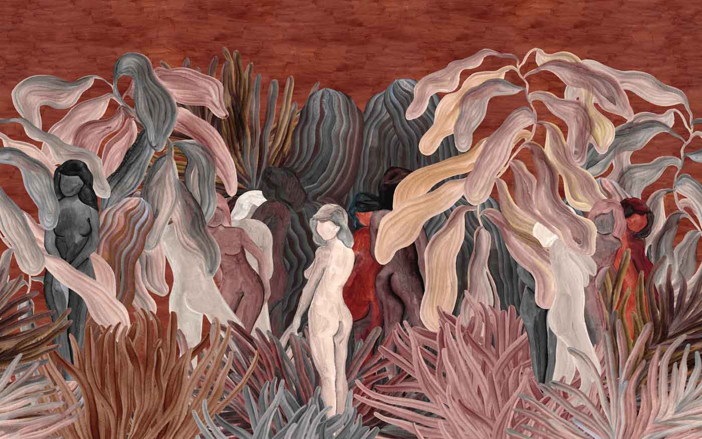 Arte Decors & Panoramiques Secret Silhouettes 97720 Behang