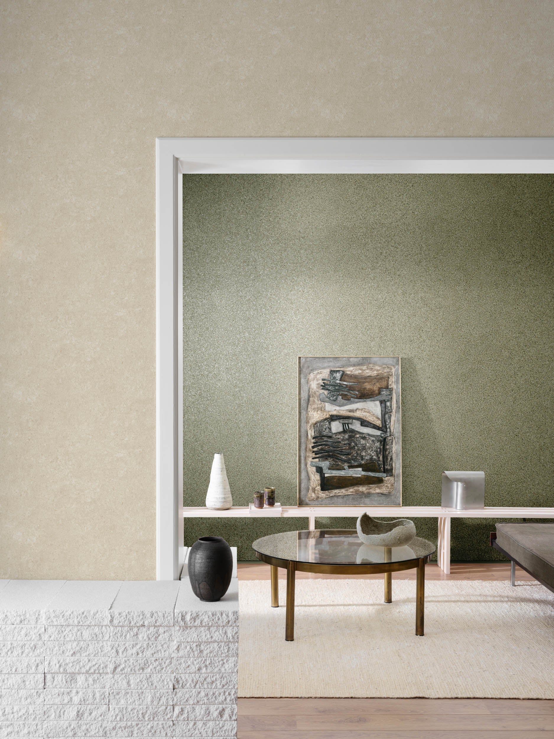 Arte Essentials Kaolin Grezzo 30382 Behang