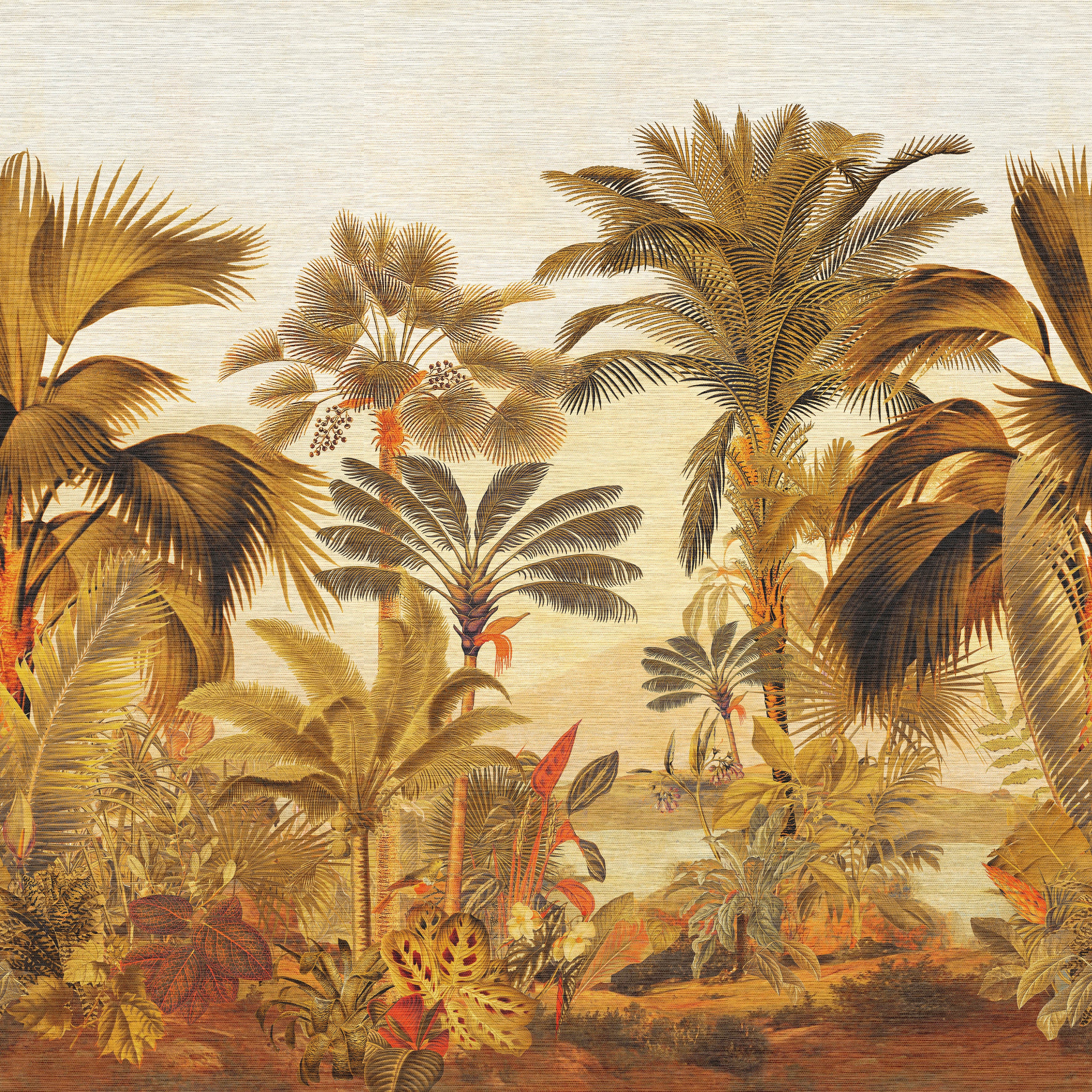 Arte Essentials Les Naturels Reverie Tropicale - Panoramique 26771 Behang