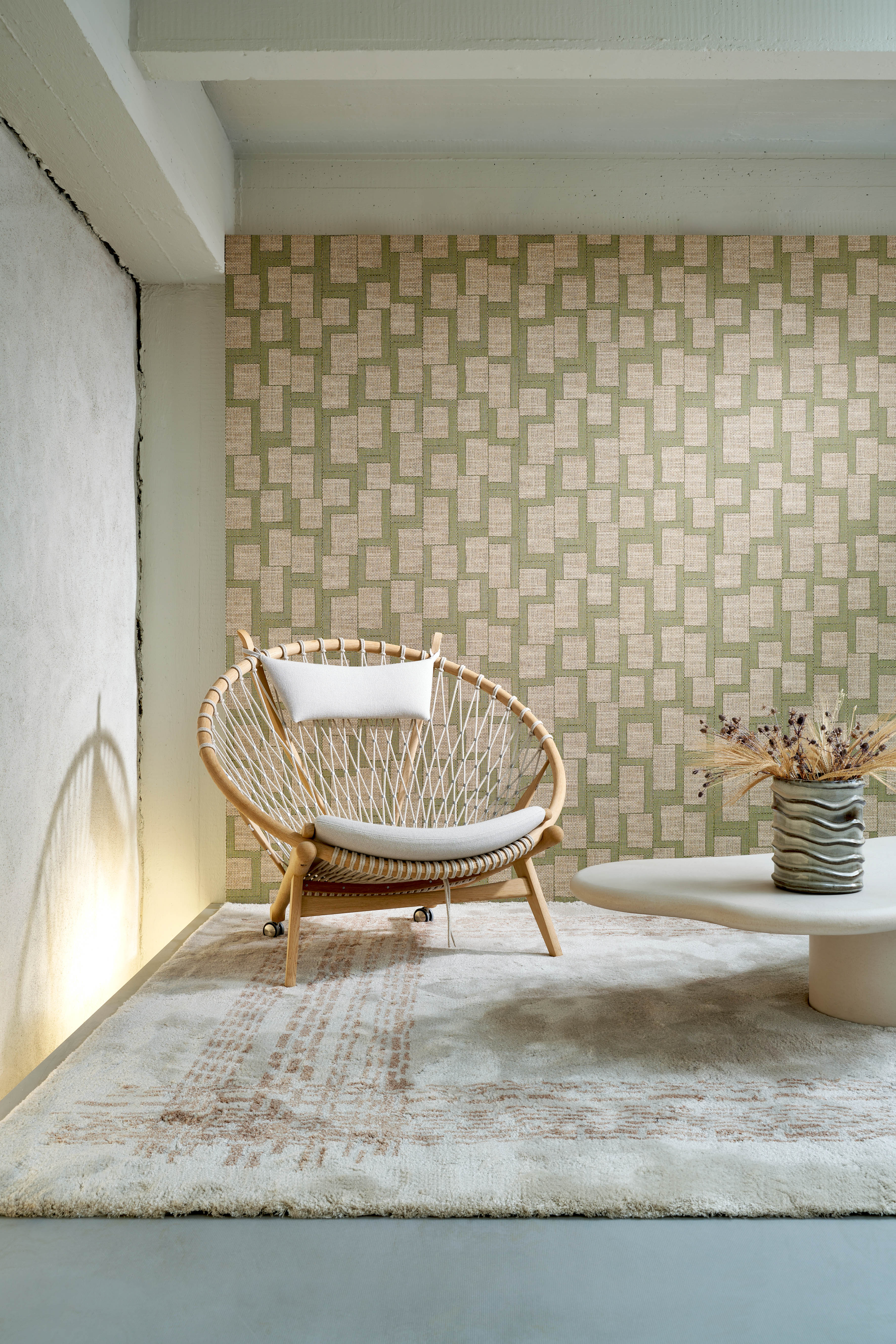 Arte Essentials Totem Esparto Africano 18945 Behang