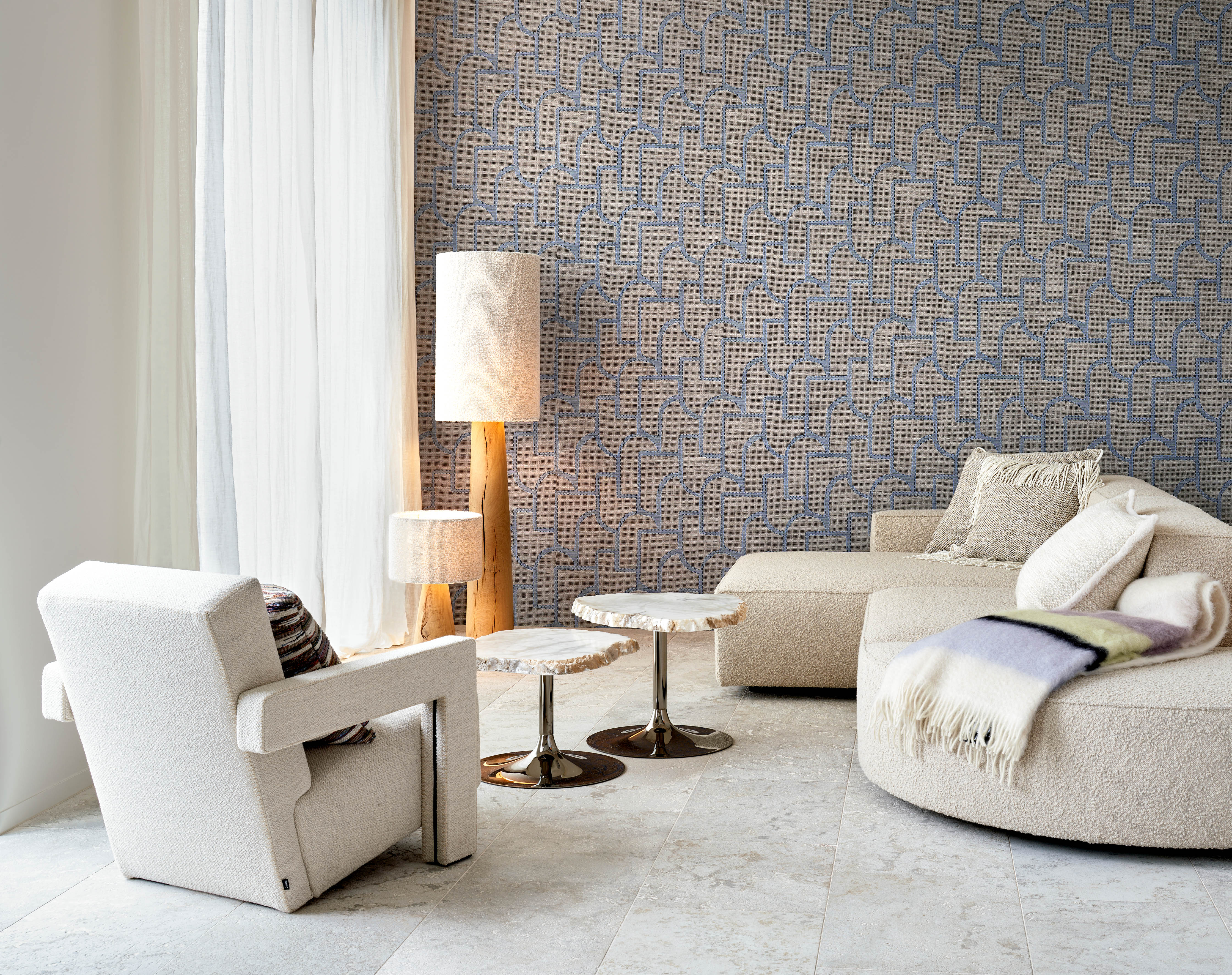 Arte Essentials Totem Esparto Iberico 18915 Behang