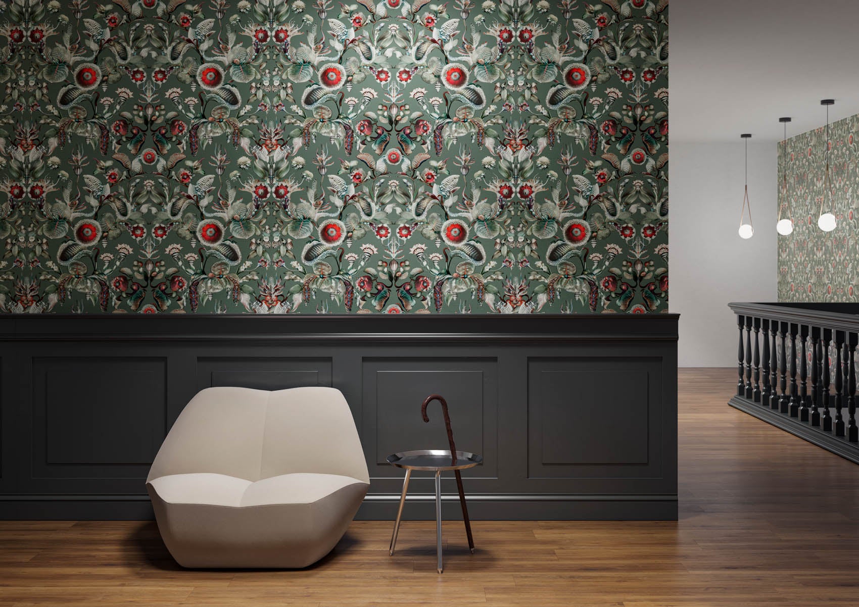 Arte Moooi Green House Coccinella Bella MO5001 Behang