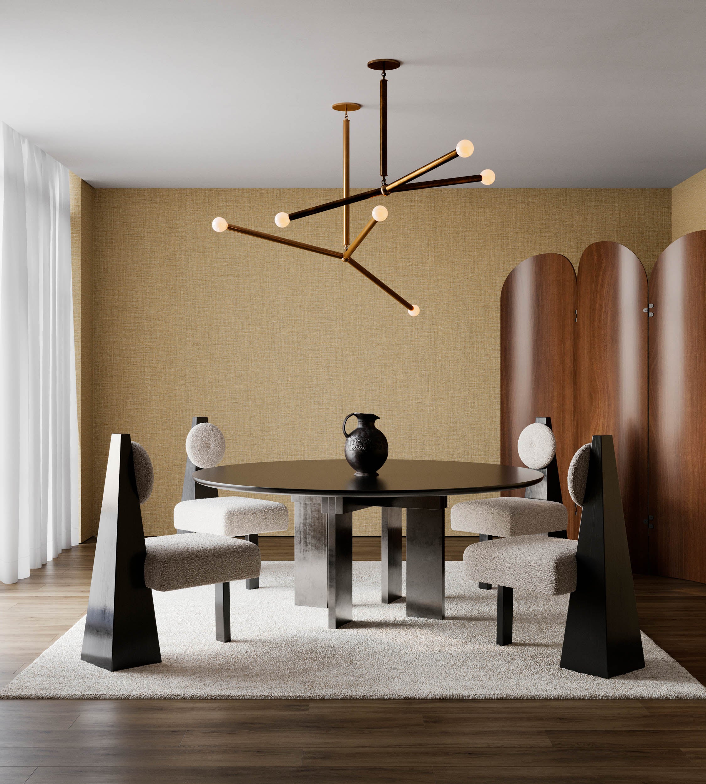 Arte Textura Ignis Ovillo 63547A Behang