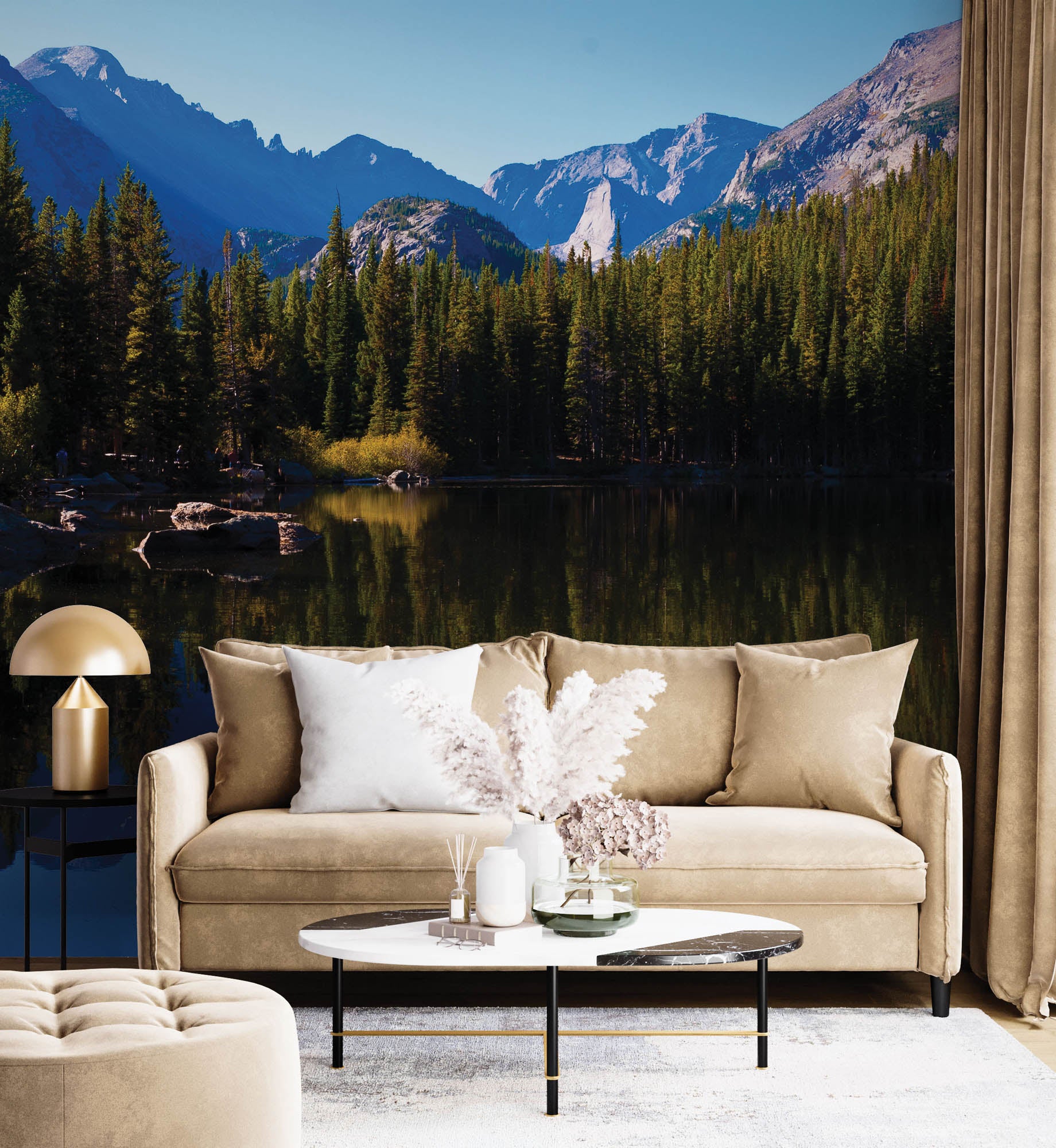 Bear Lake - LW00117 Fotobehang