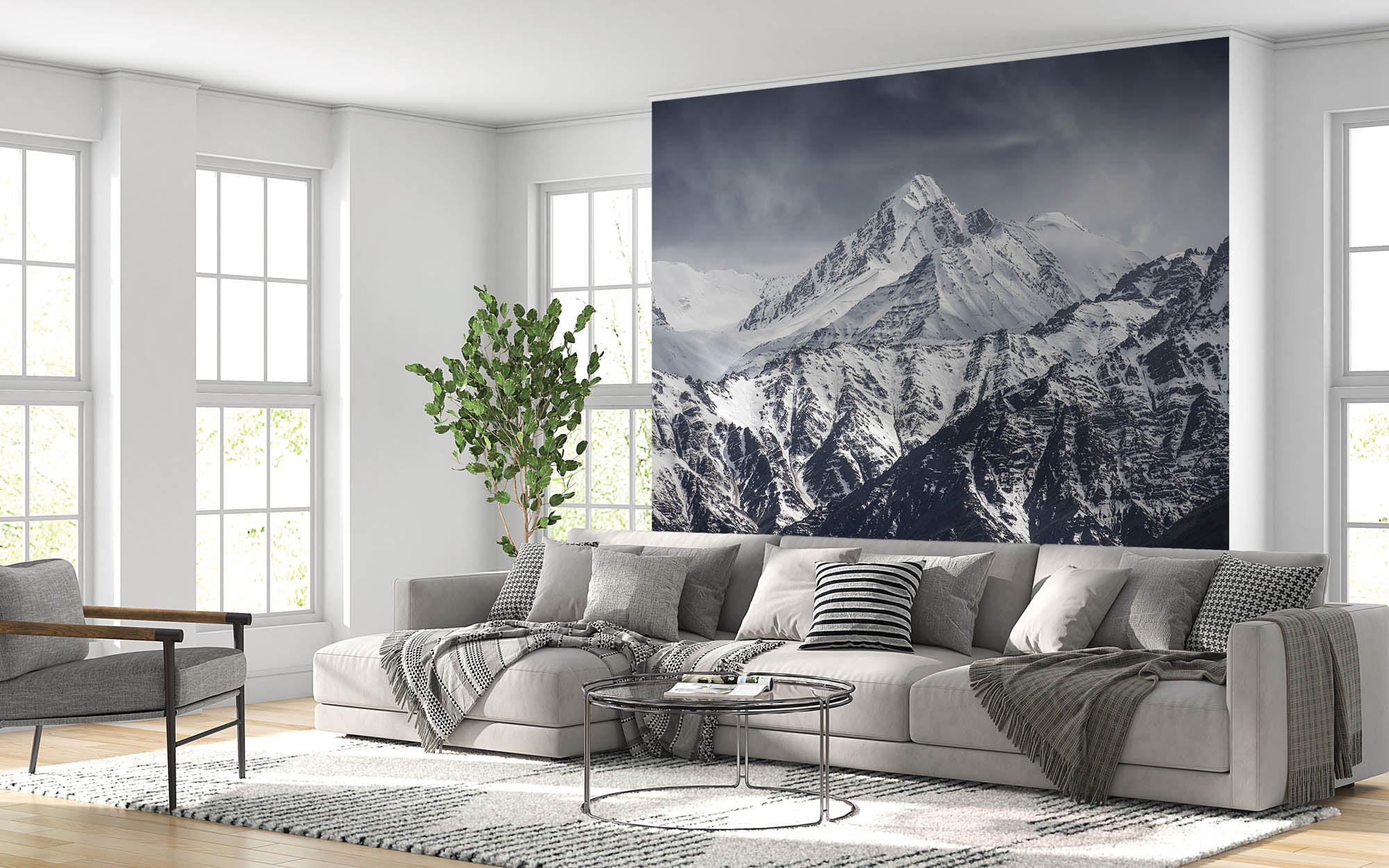 Berg de Leh Ladakh - LW00136 Fotobehang