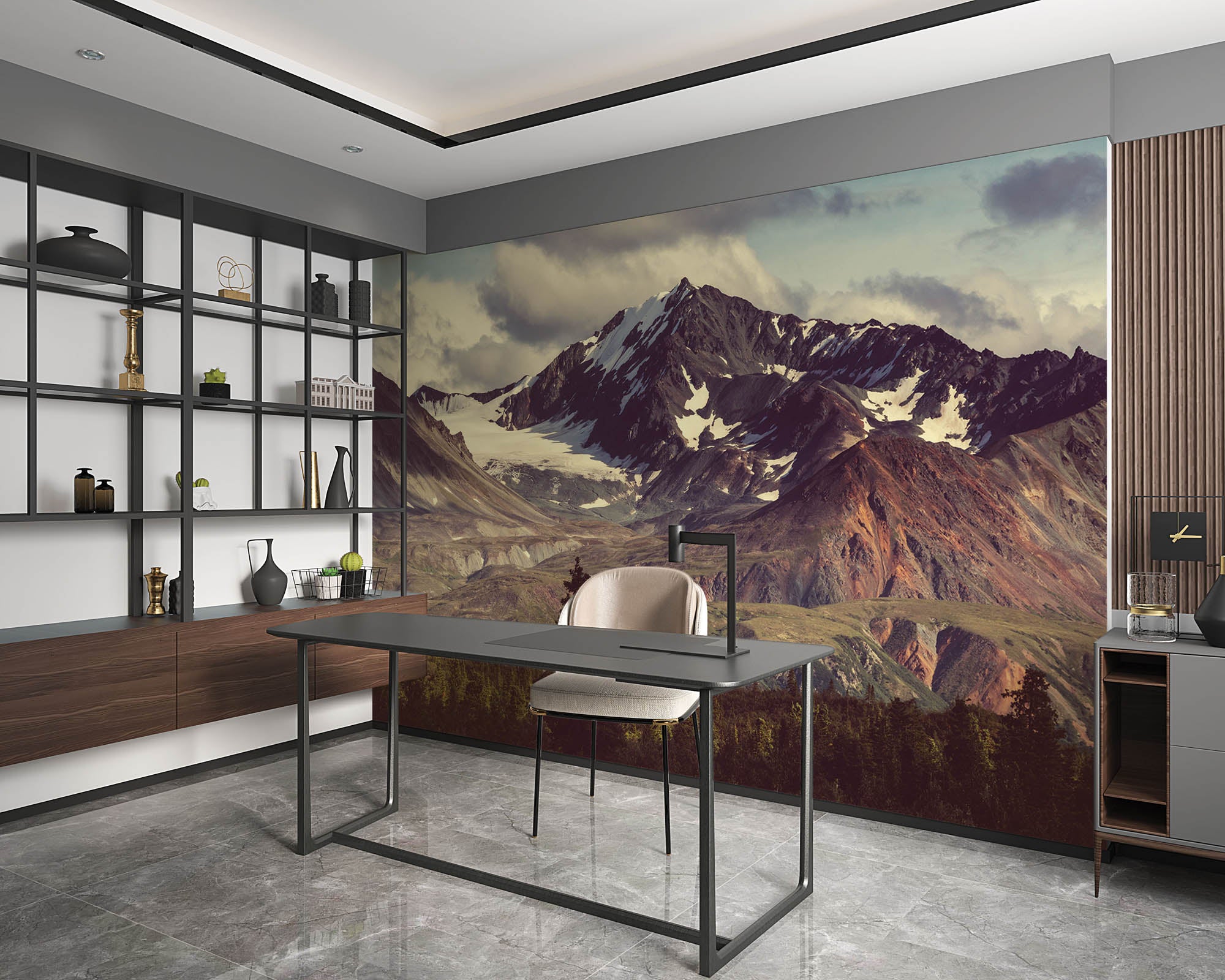 Bergen Alaska - LW00116 Fotobehang