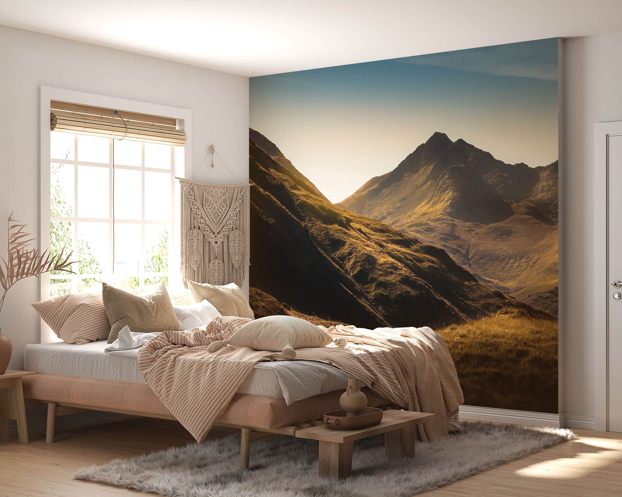 Bergen in Schotland - LW00109 Fotobehang