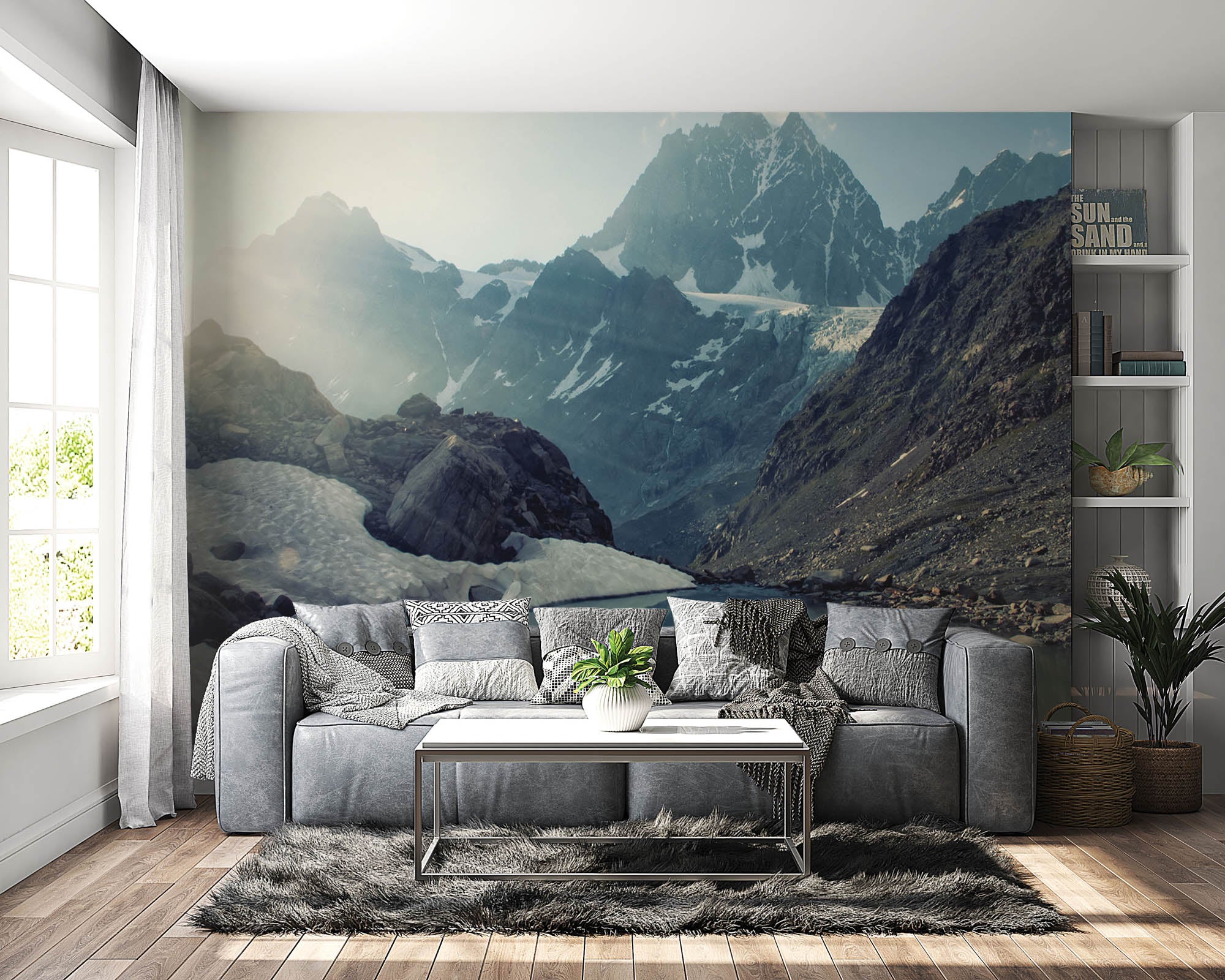 Bergmeer - LW00101 Fotobehang