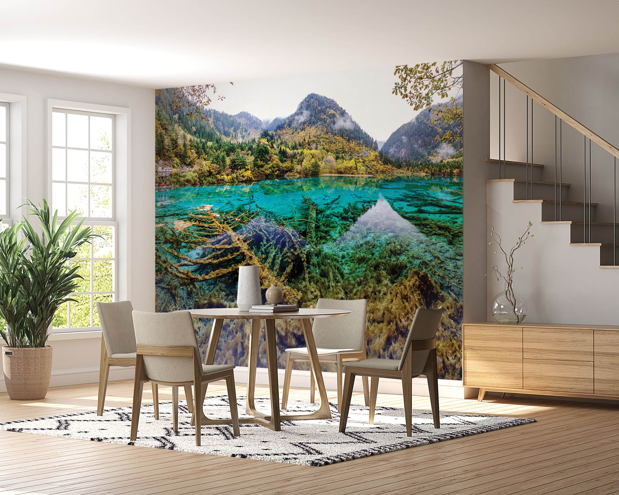 Bergmeer - LW00256 Fotobehang