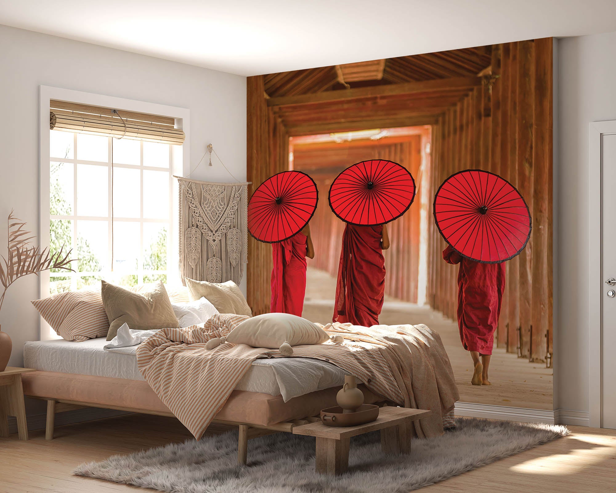 Boeddhisten  - LW00066 Fotobehang