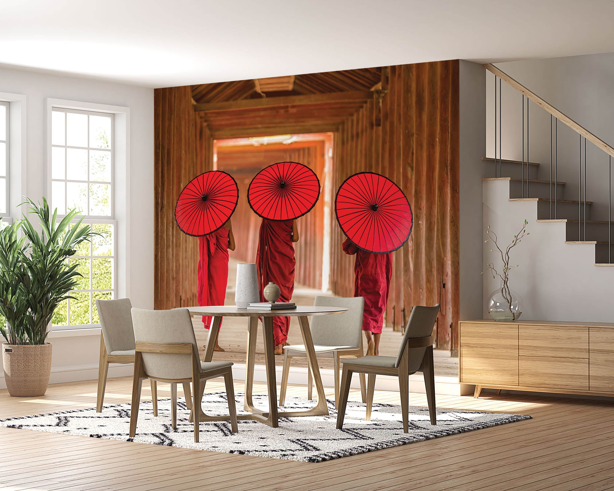 Boeddhisten  - LW00066 Fotobehang