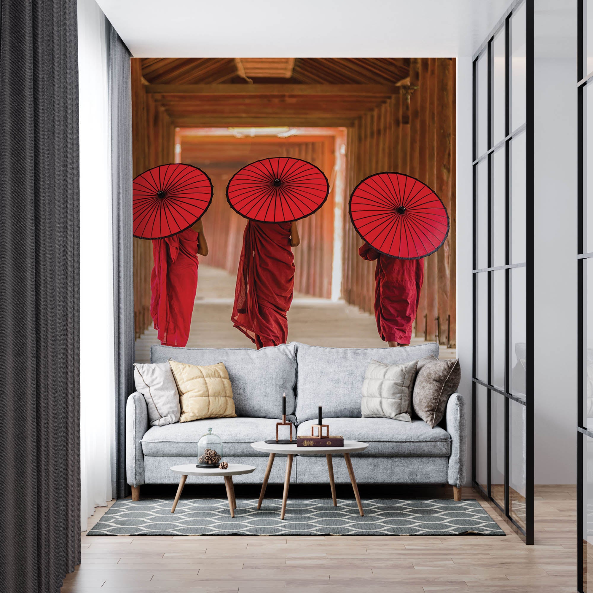 Boeddhisten  - LW00066 Fotobehang