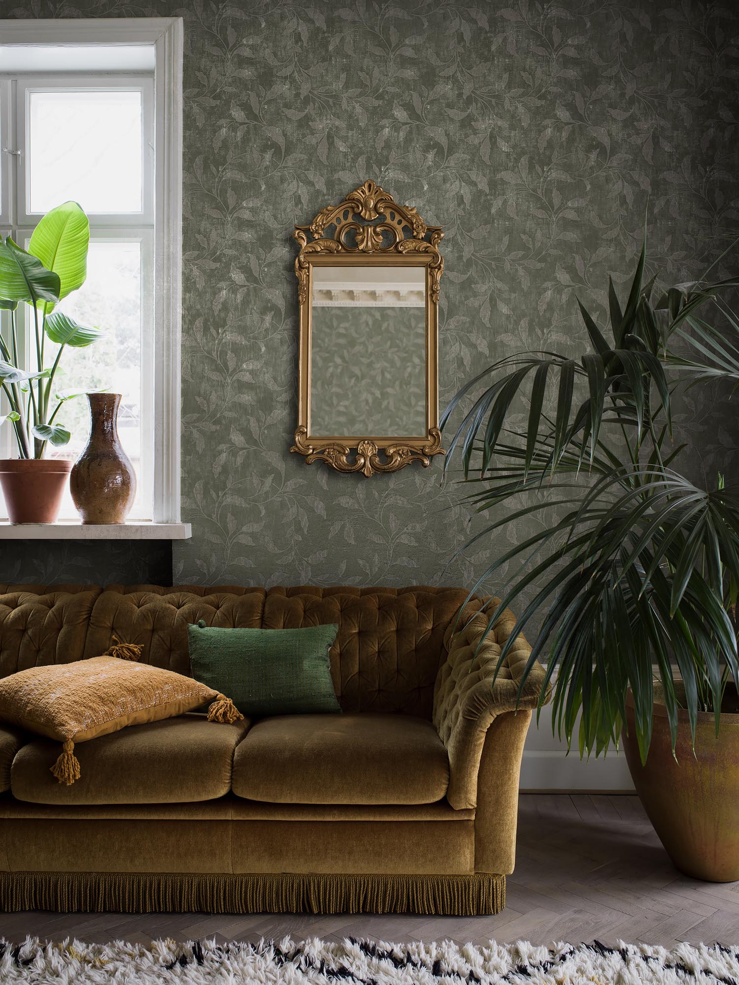 Boråstapeter Dreamy Escape Rosewood Night 4269 Behang