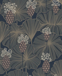 Boråstapeter Eastern Simplicity Umbrella Leaves 3118