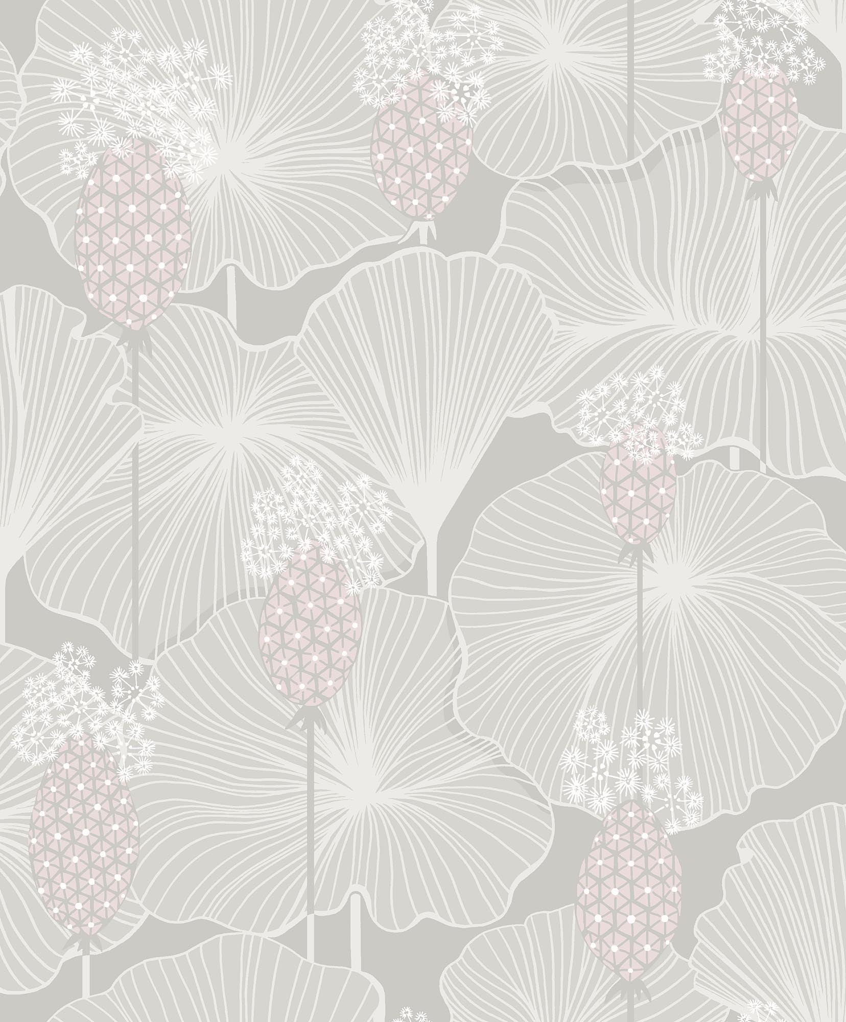Boråstapeter Eastern Simplicity Umbrella Leaves 3120