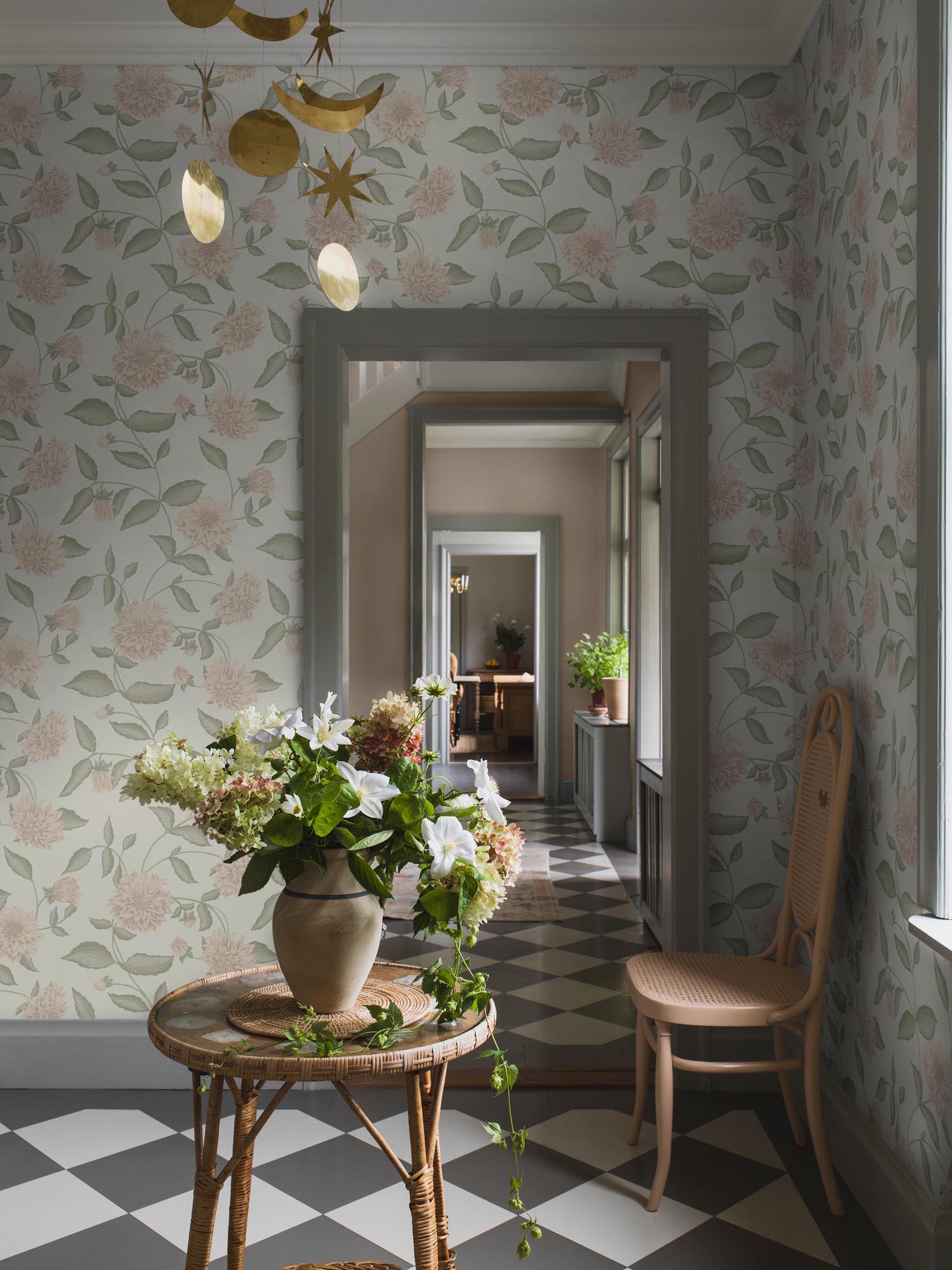 Boråstapeter Orangeri Dahliadröm 5718 Behang