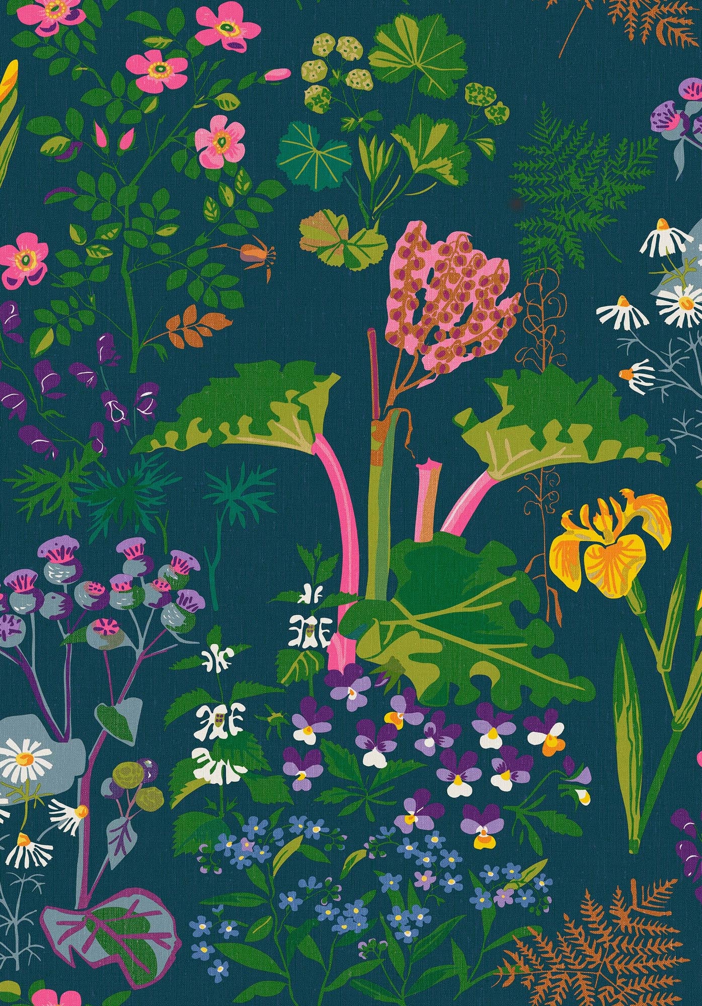 Boråstapeter Scandinavian Designers II Rabarber 1791