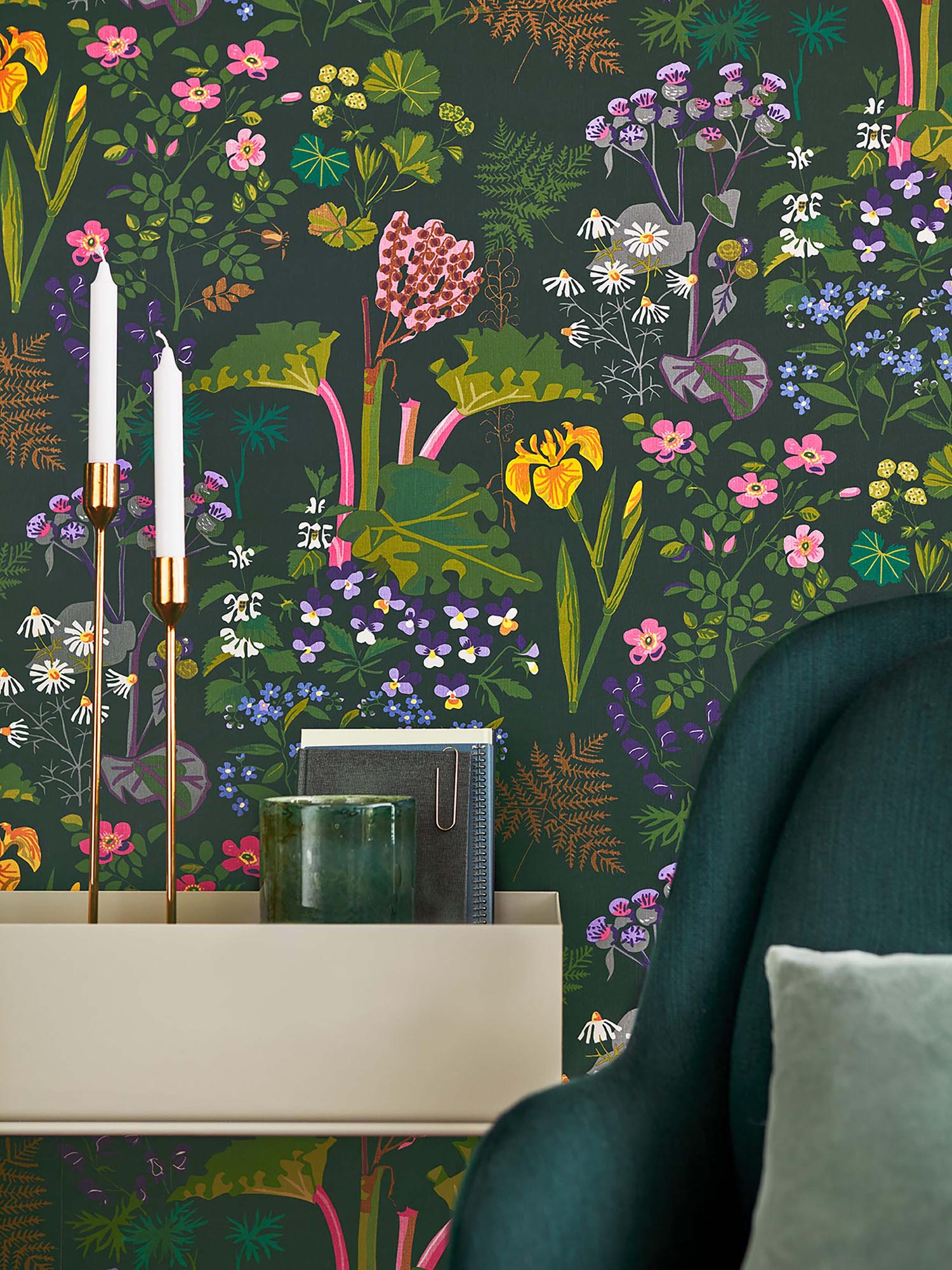 Boråstapeter Scandinavian Designers II Rabarber 1791 Behang