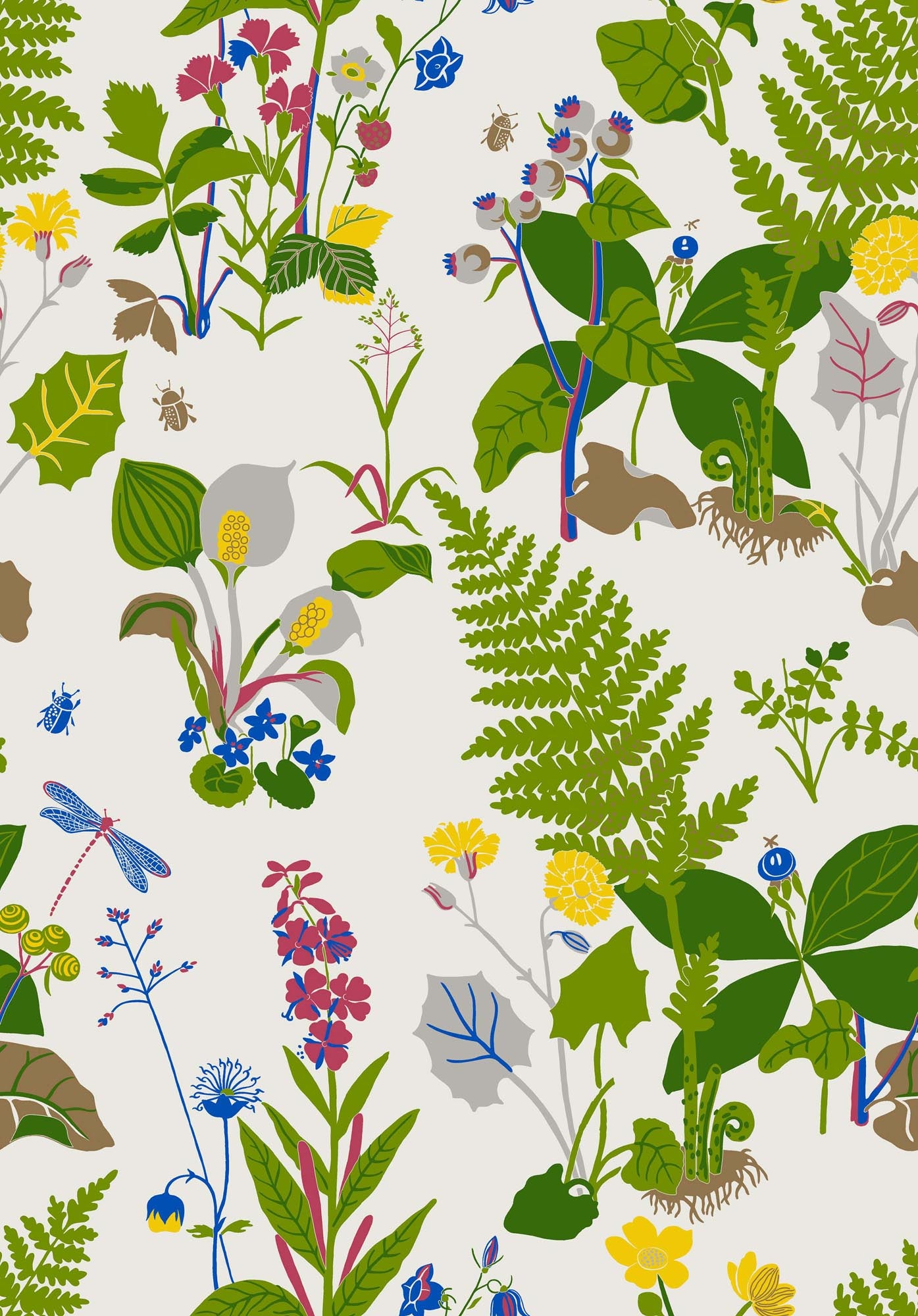 Boråstapeter Scandinavian Designers II Trollslända 1788 Behang