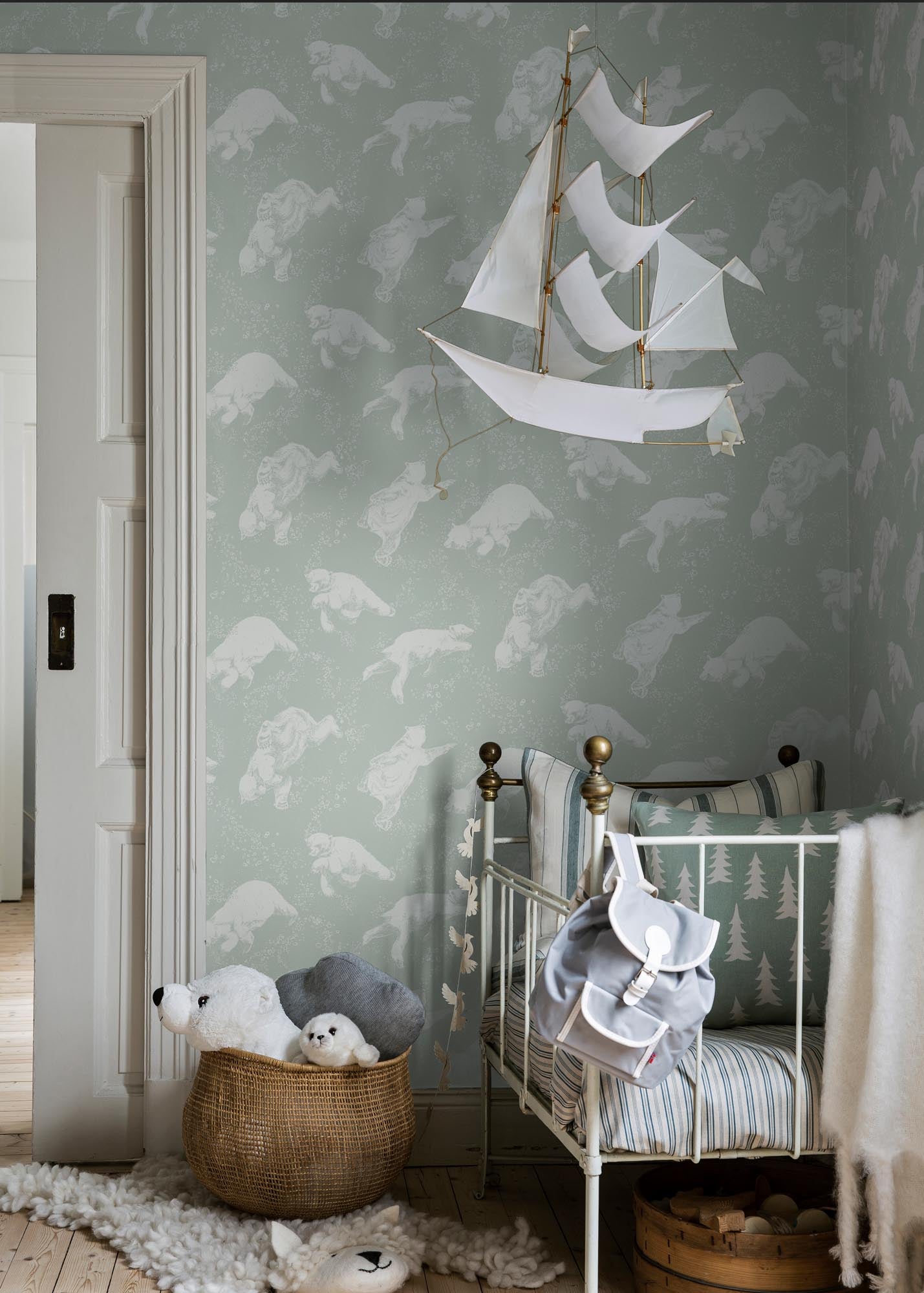 Boråstapeter Scandinavian Designers Mini Polarn 6258 Behang