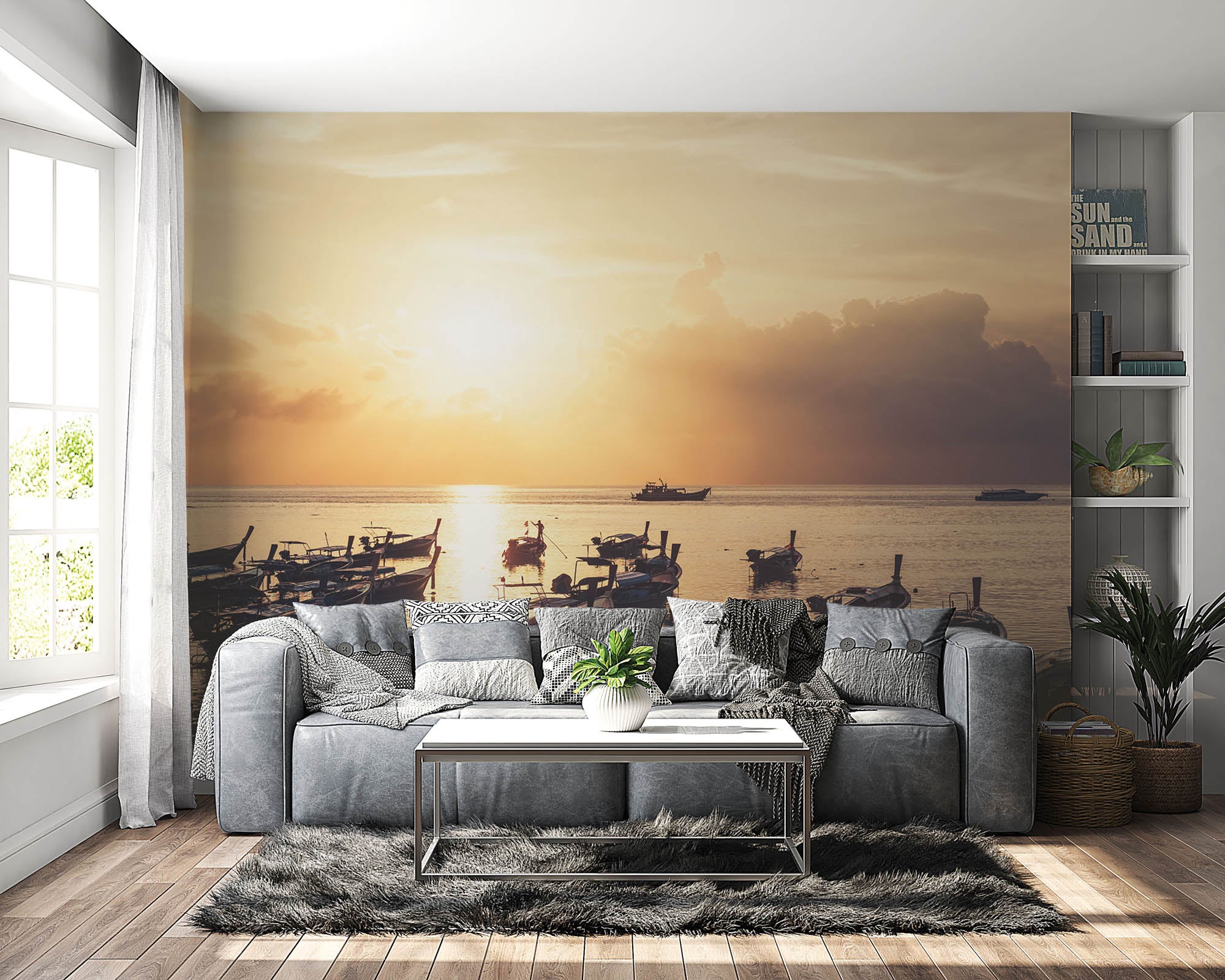 Boten Thailand - LW00088 Fotobehang