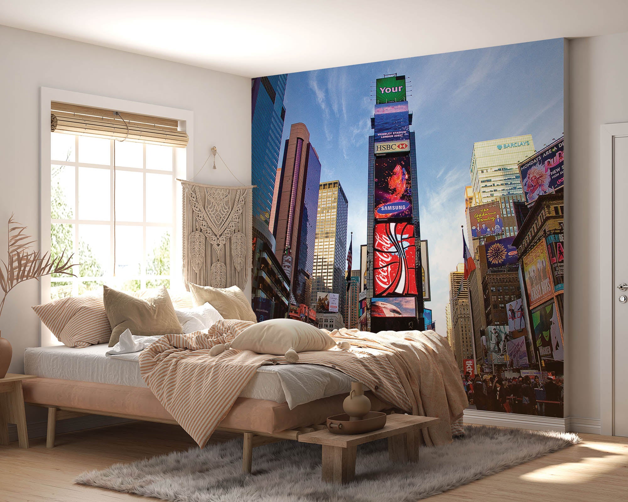 Broadway en reclame uitingen - LW00300 Fotobehang