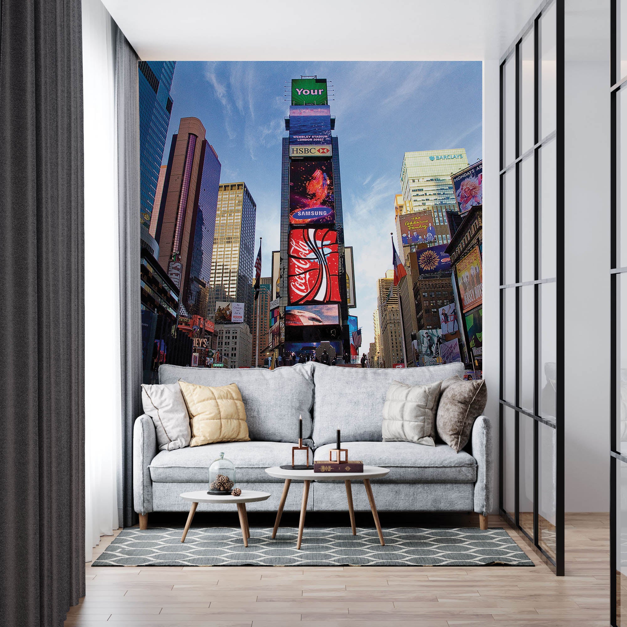 Broadway en reclame uitingen - LW00300 Fotobehang