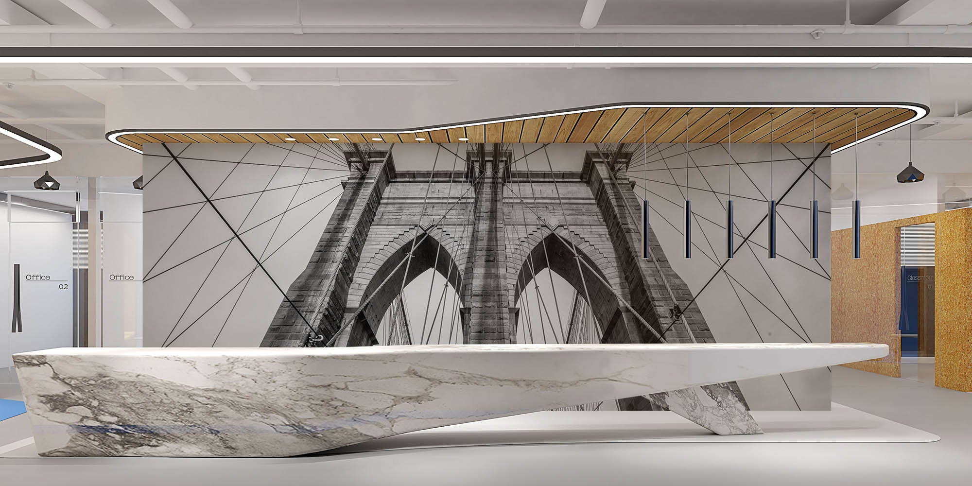 Brooklyn Bridge  - LW00027 Fotobehang