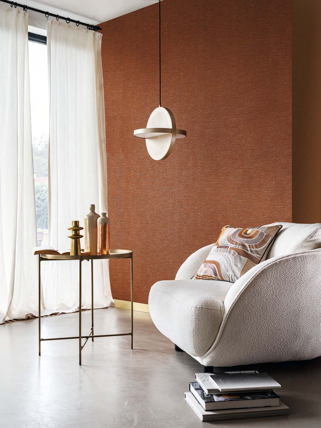 Casamance Alliages Platinum - 75072550 Behang