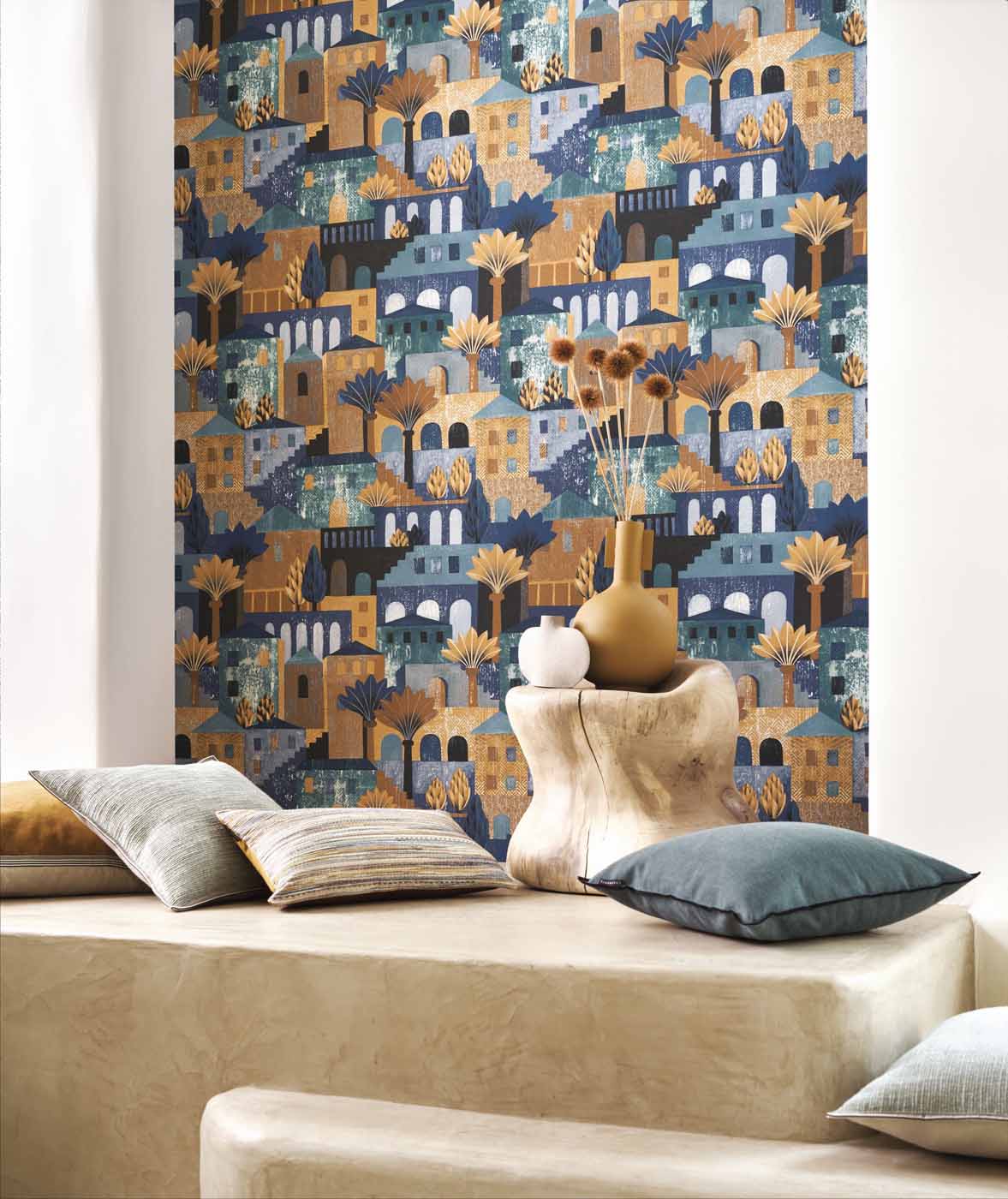 Casamance Aventura Monterosso - 75542038 Behang