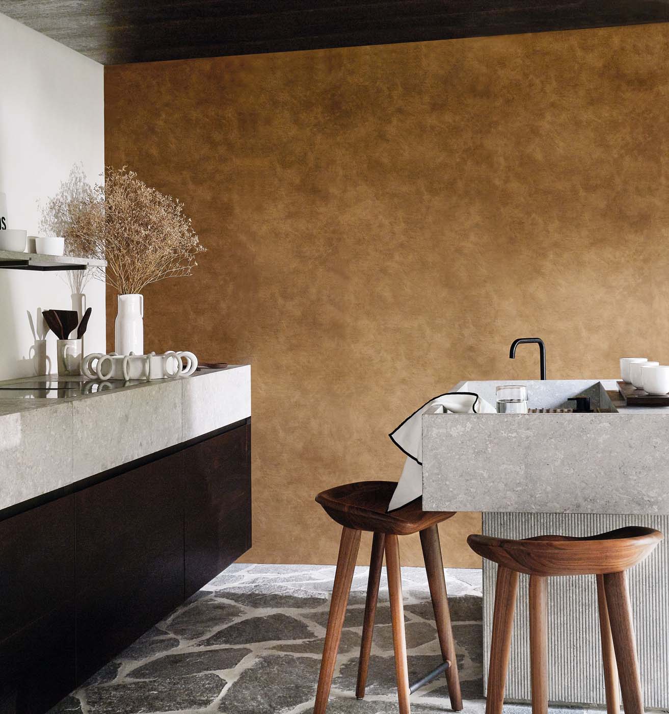 Casamance L'Atelier Argile - 75492344 Behang