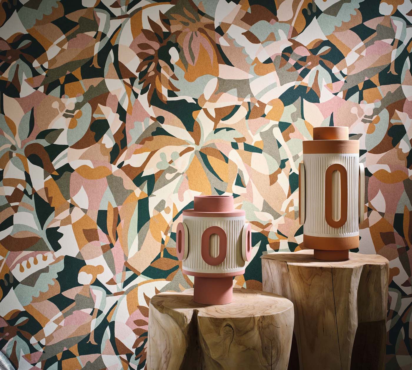 Casamance L'Île Aux Oiseaux Plongeon - 75880712 Behang