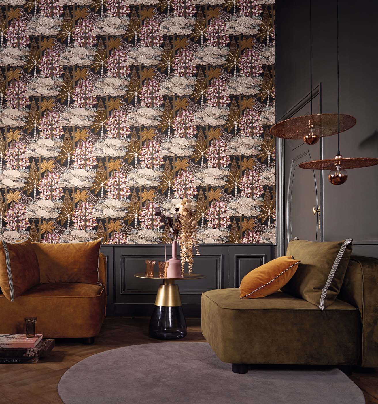 Casamance Nuit D'Orient Marakanda - 75380304 Behang