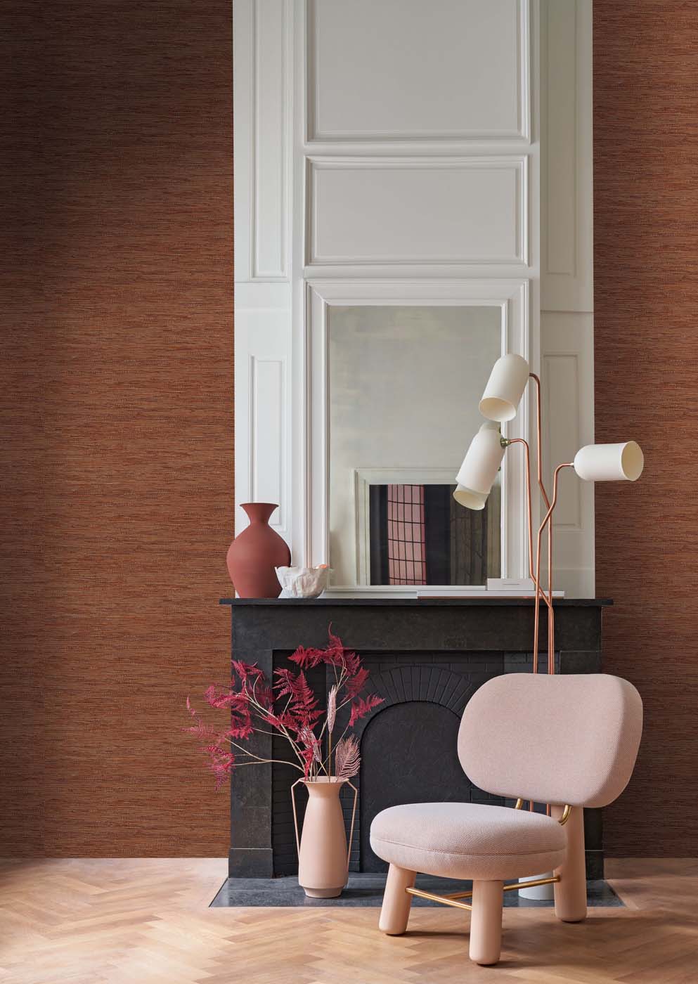 Casamance Select 8 Tatami - B75342956 Behang