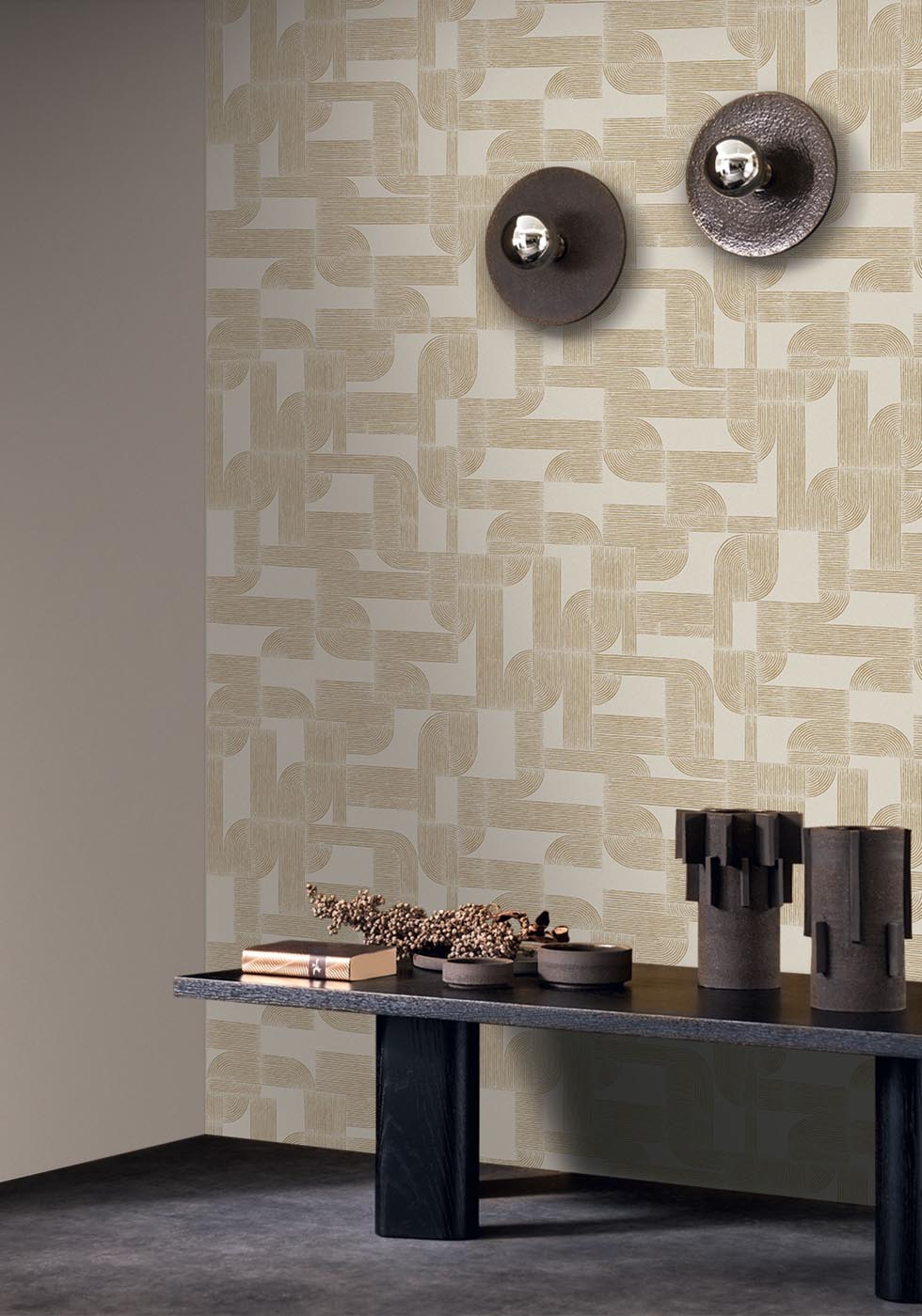 Casamance Square Jasmin Hector - 75701324 Behang