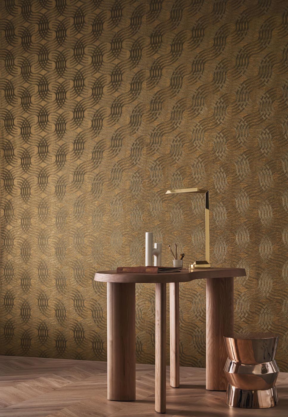 Casamance Textures Métalliques Auraria - 75792650 Behang